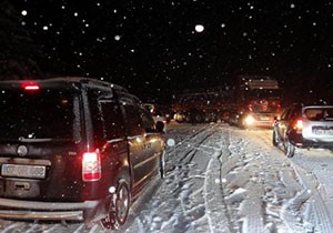 Akseki-Seydişehir yolunda ulaşıma kar engeli